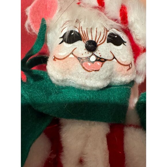 Annalee Christmas Mouse – 2008 – Holding Candy Cane - Picture 9 of 10